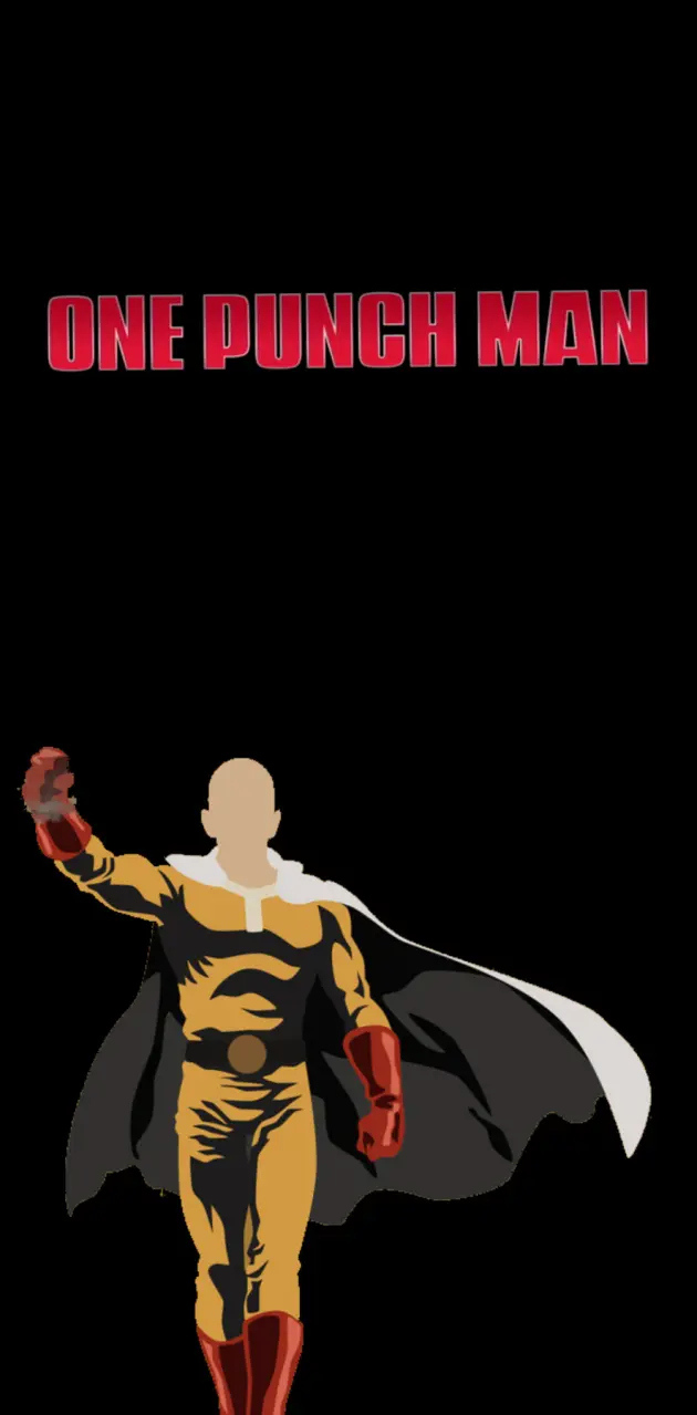 Download AMOLED Android One-Punch Man Saitama Wallpaper