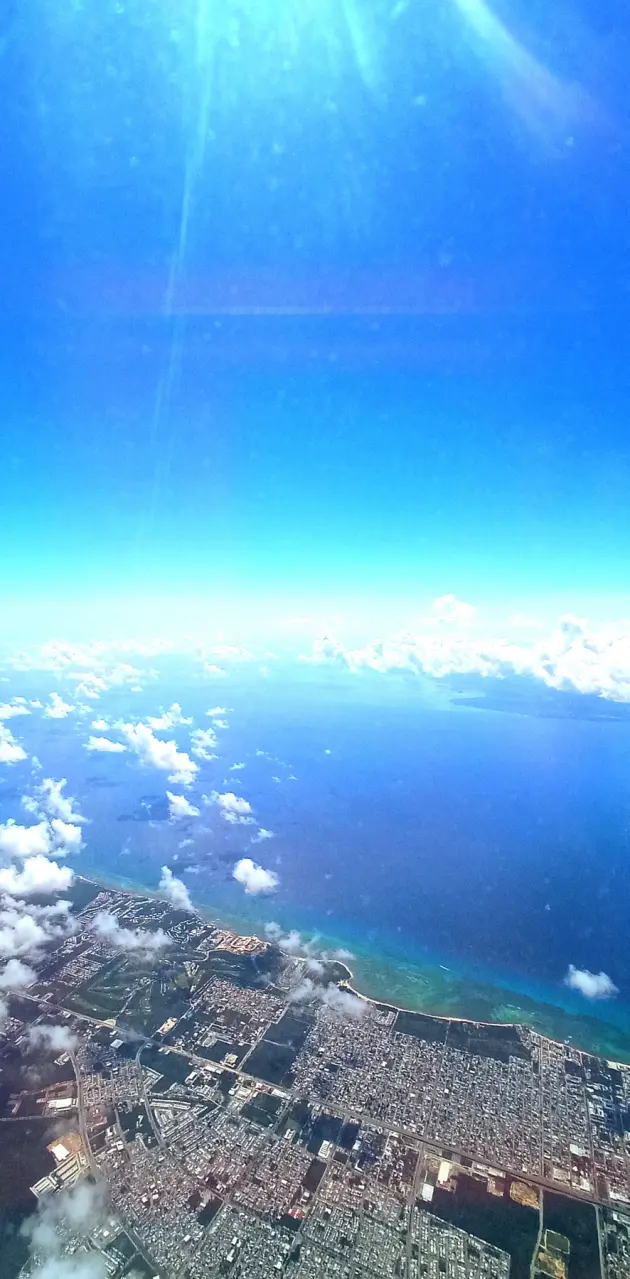 Cielo desde un avión