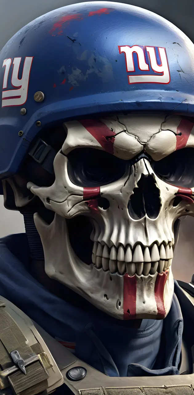 New York Giants Skull