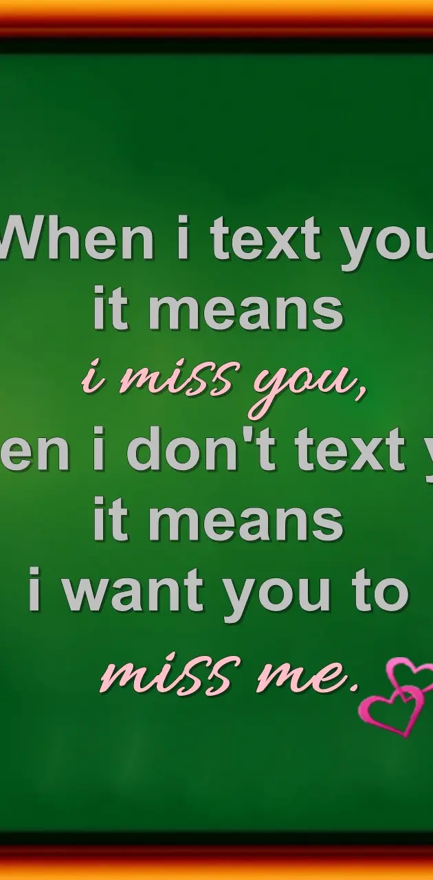 When I Text You