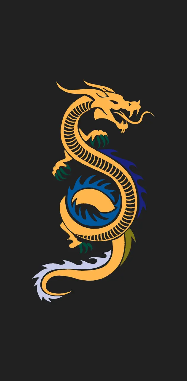 Colored dragon