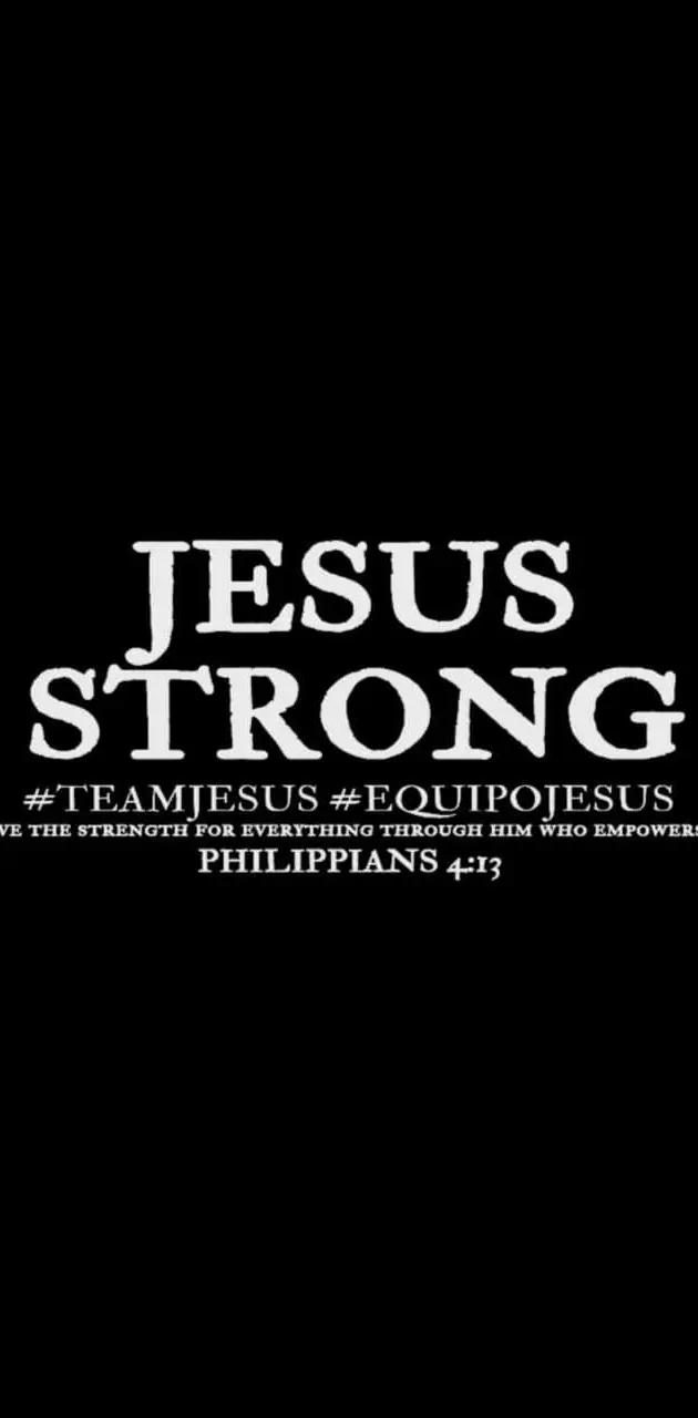 Jesus Strong 
