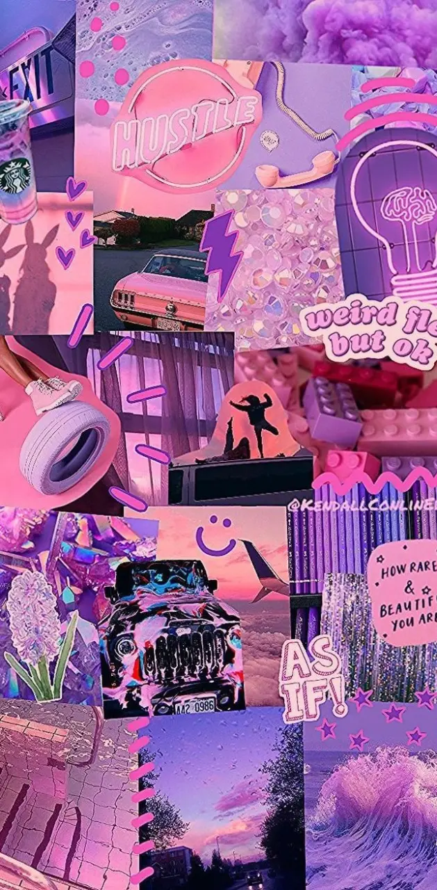 Purple Collage
