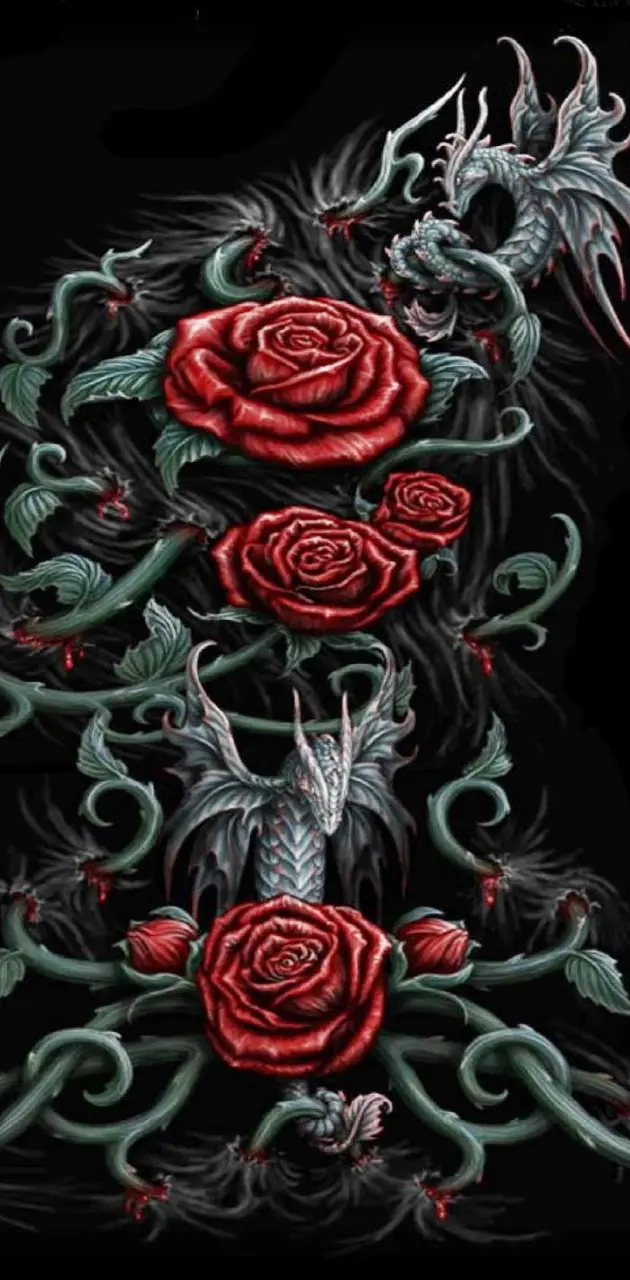 Roses dark