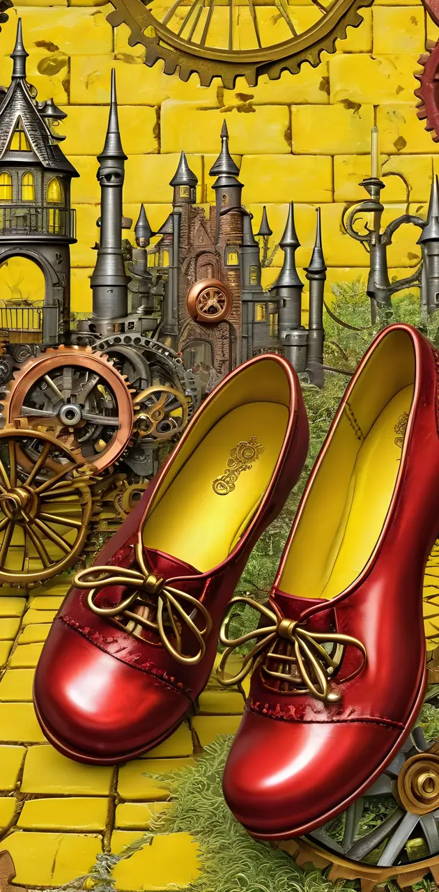 Another Version of Dorothy's Red Shoe's 6