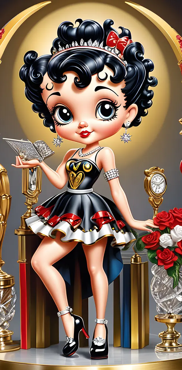 A very cute version of Betty Boop