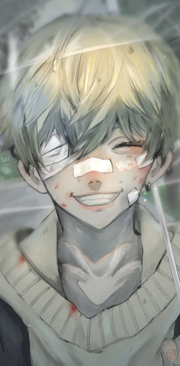 Download Smiling Chifuyu Matsuno Tokyo Revengers Anime Wallpaper