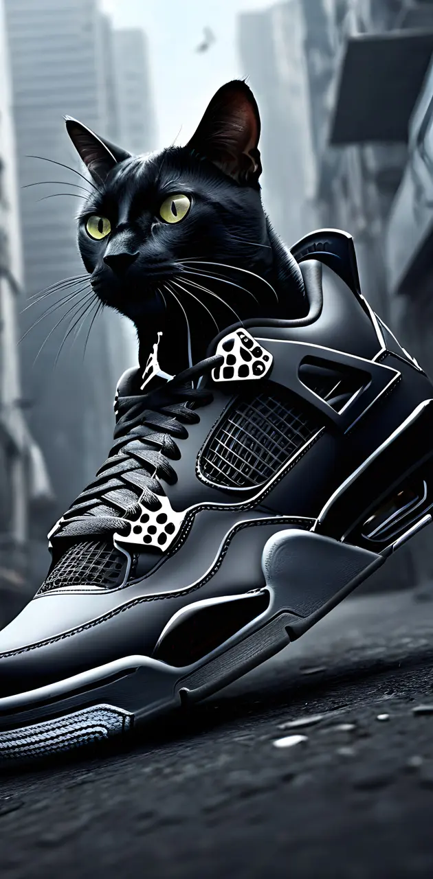 Jordan black cat