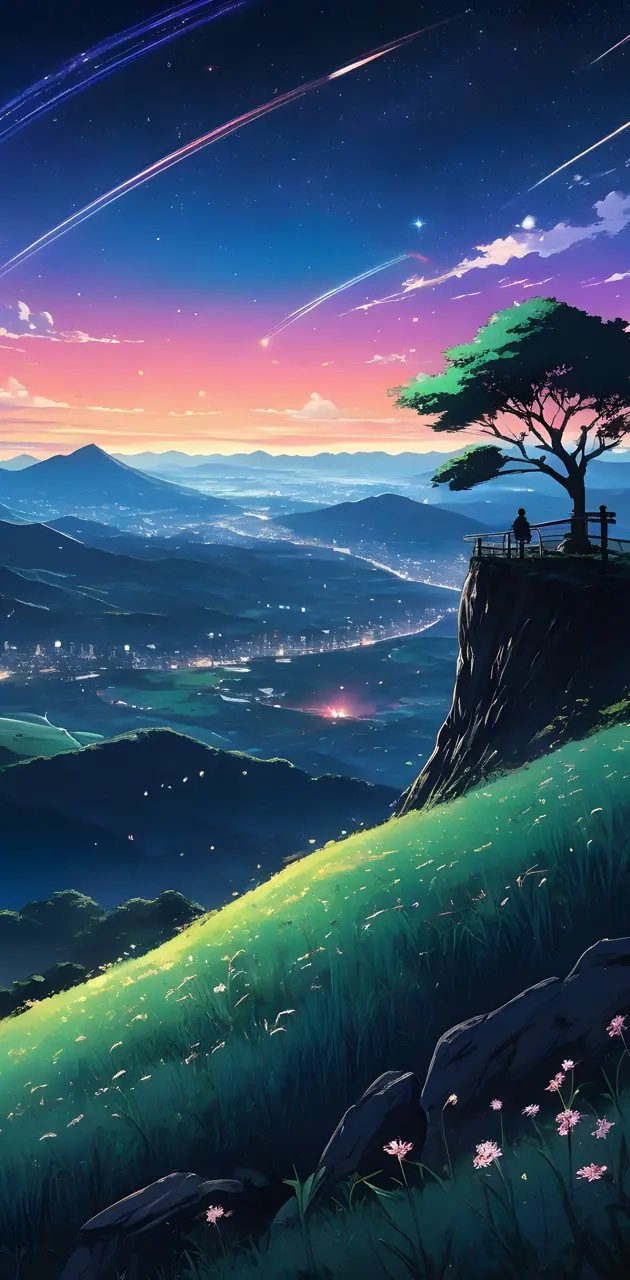 anime valley wallpaper