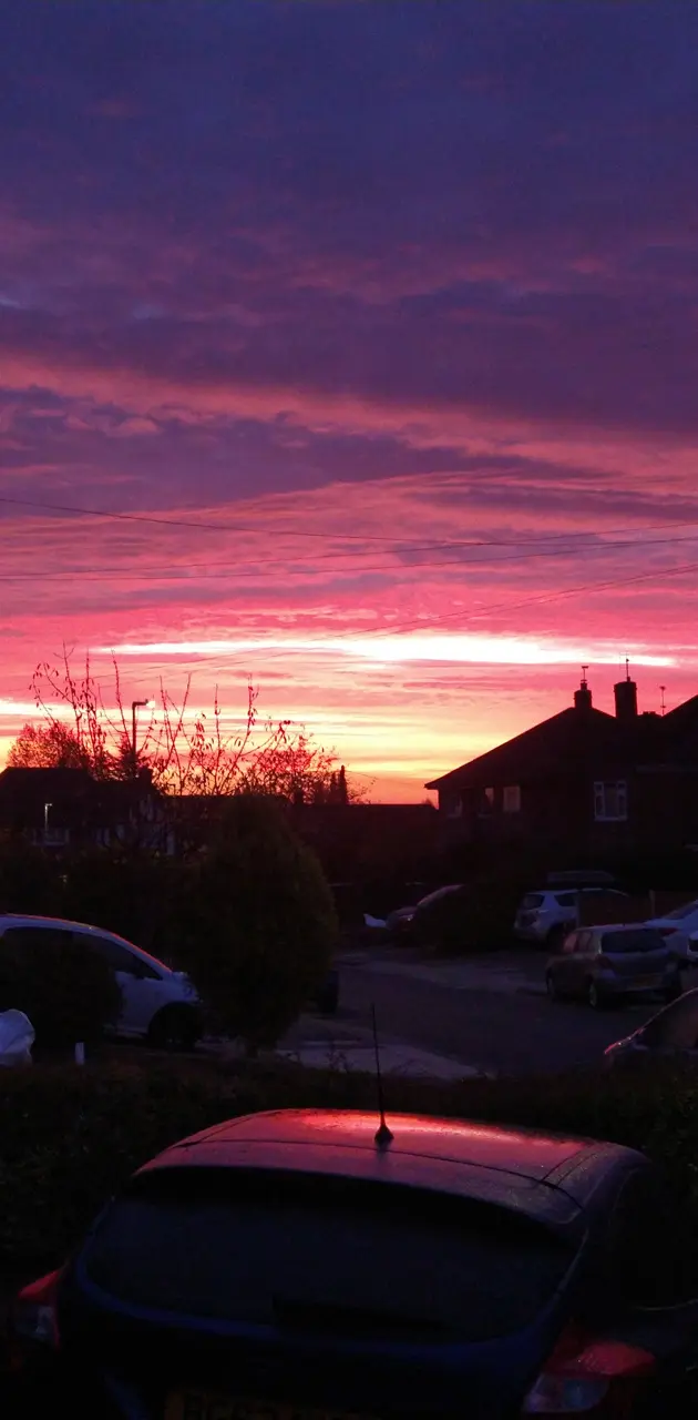 Sunrise in Nottingham