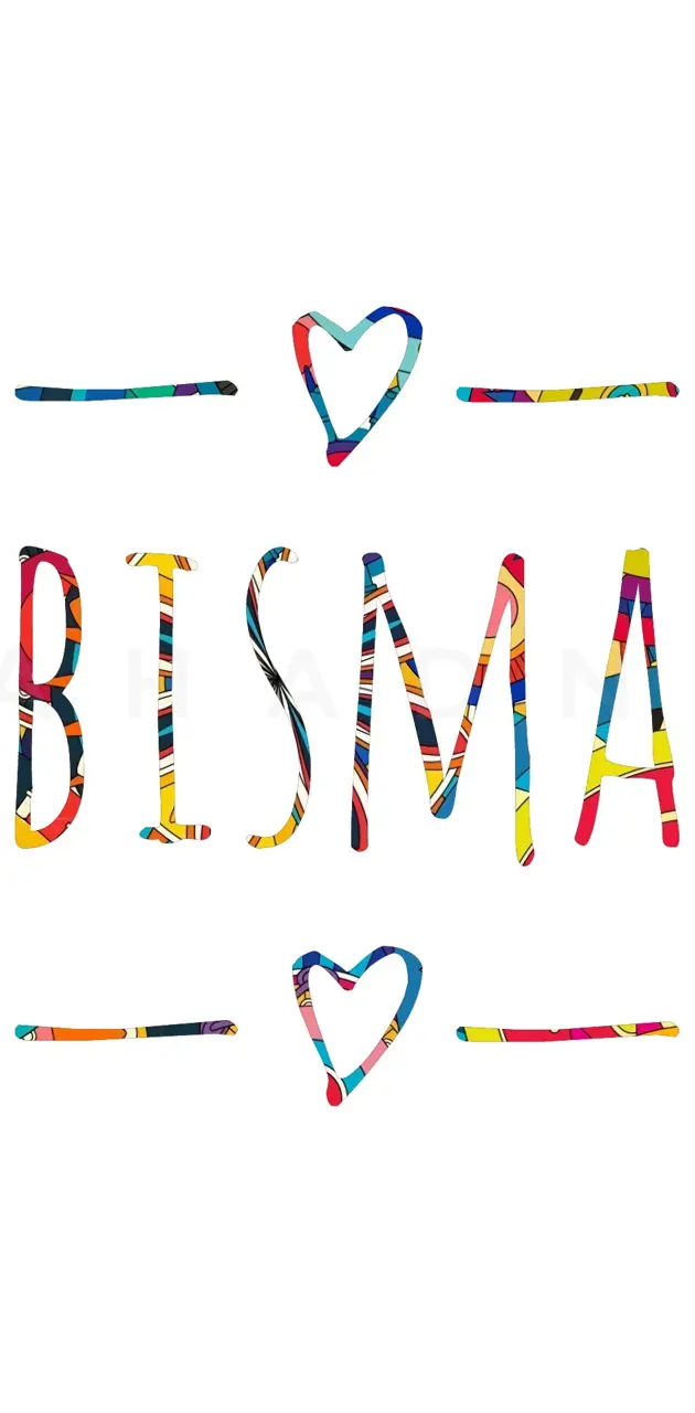 Bisma - Name Art