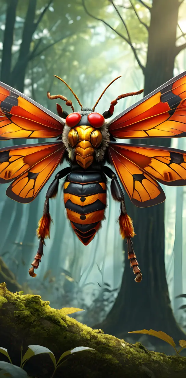 mutated moth angry hornet