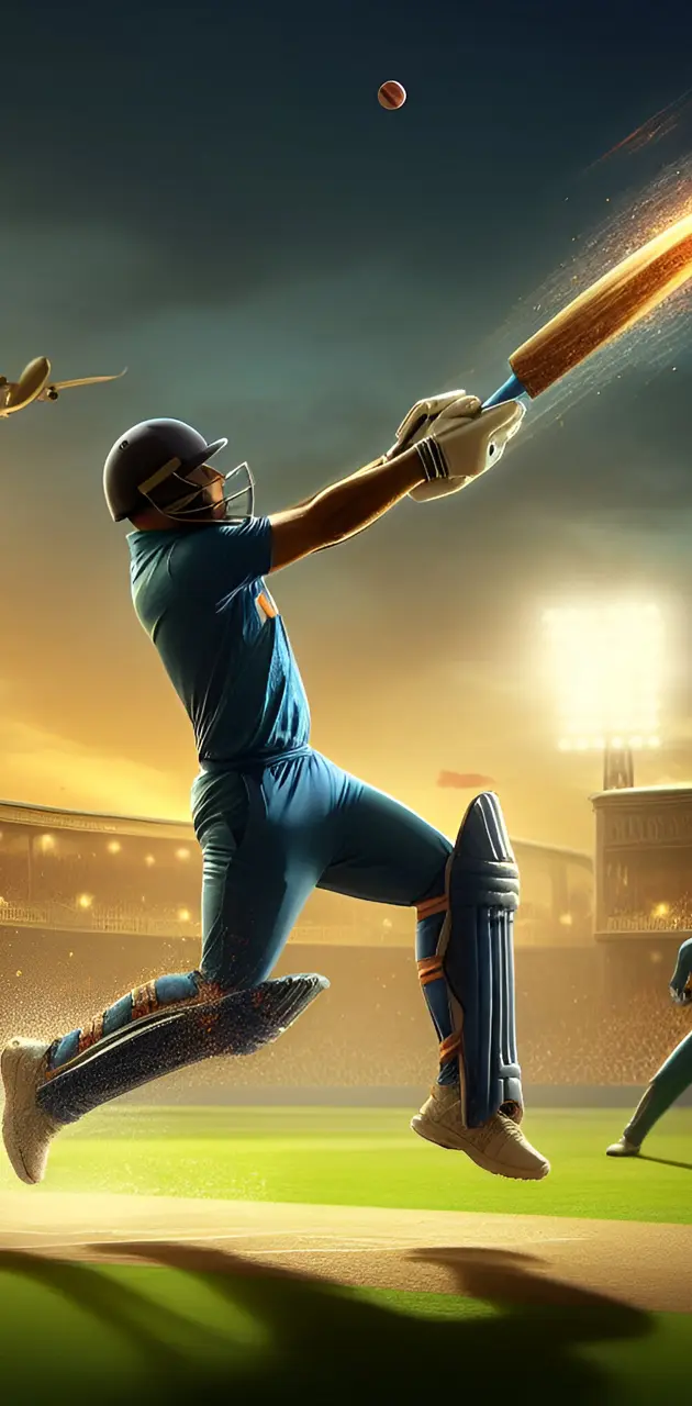 Indian cricket animation 