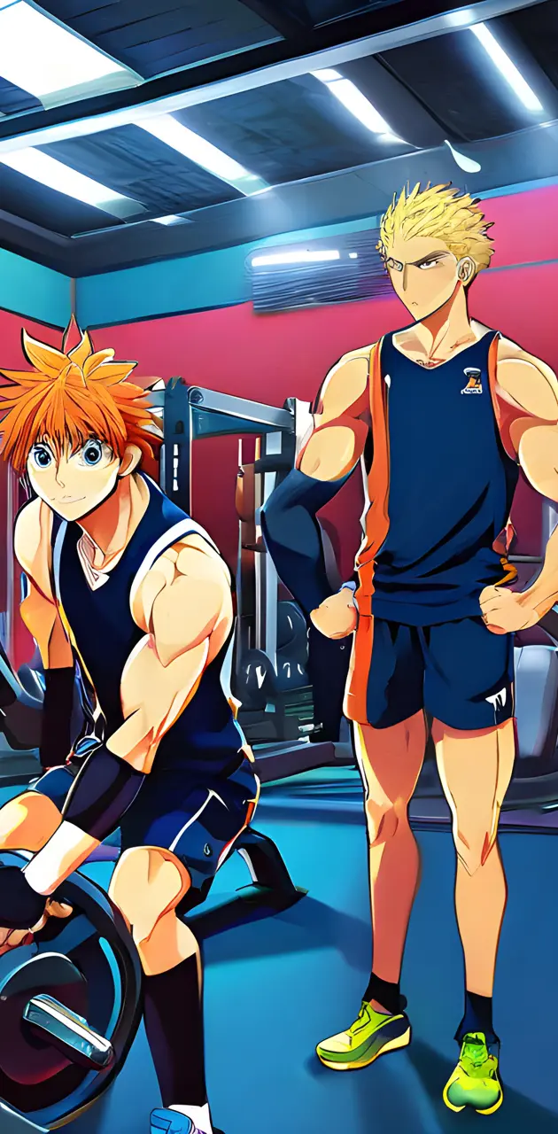 Anime gym boys