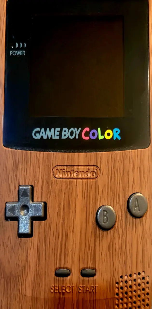 Wooden gameboy color