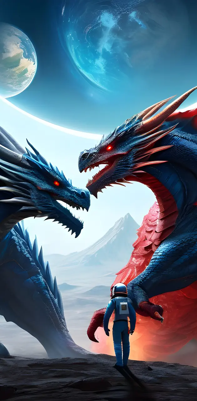 A luta dos dragões