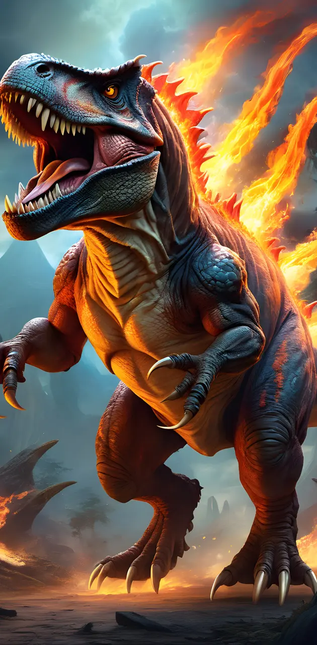 the flaming rex
