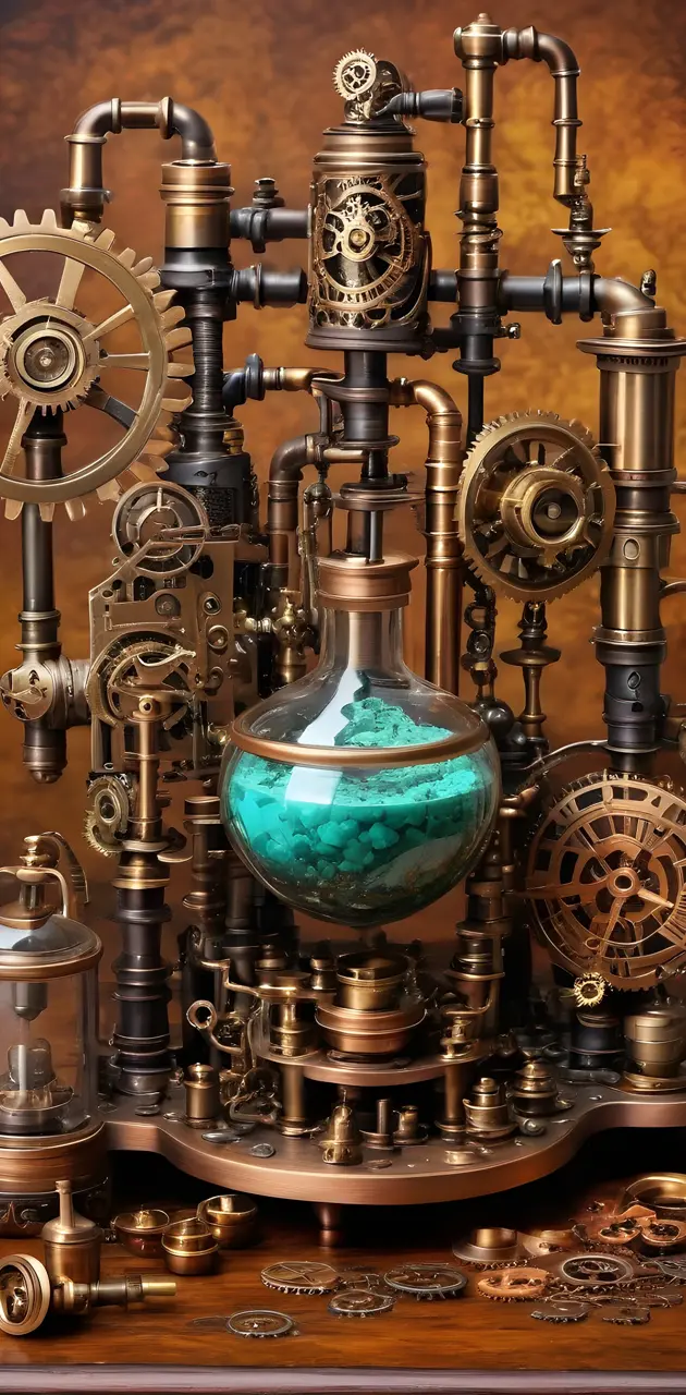 Steampunk Potion Mixer