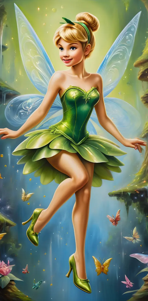 Floating Tinkerbell