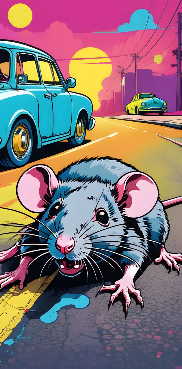 Retro Roadside Rat