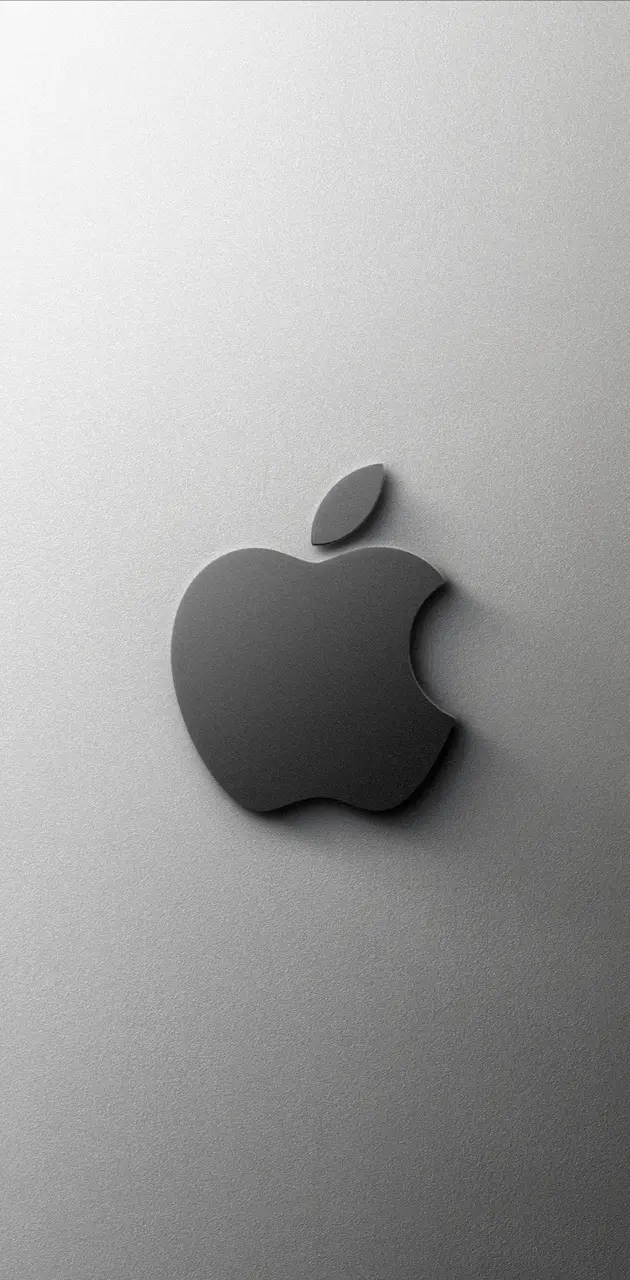 Apple matte logo