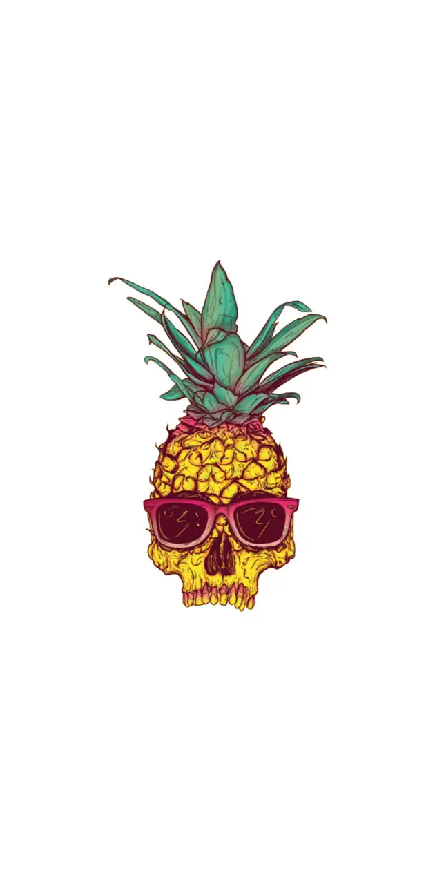 Pineapple skull