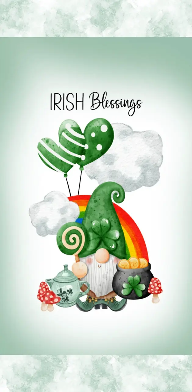 Irish Blessings Gnome