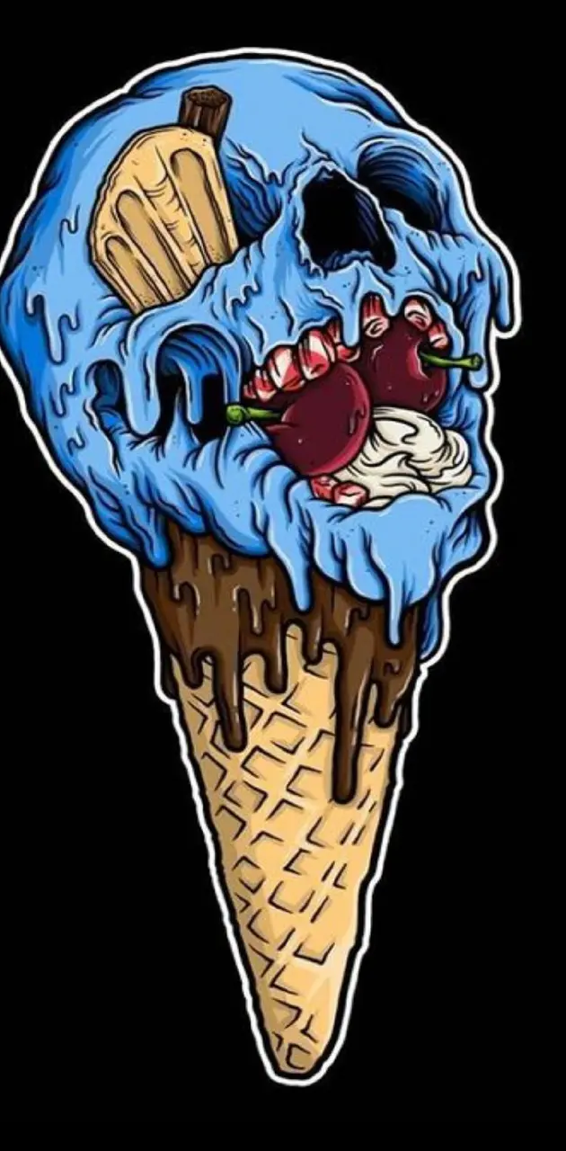 Ice Cream skull