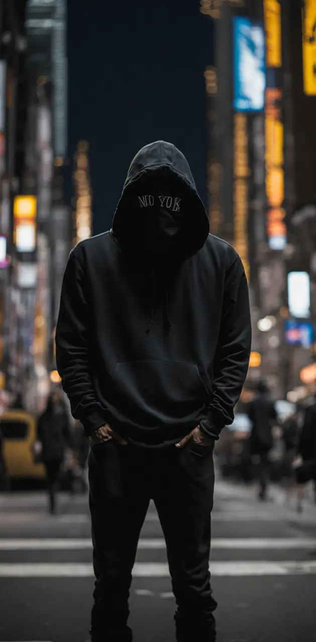 Man With Hoodie