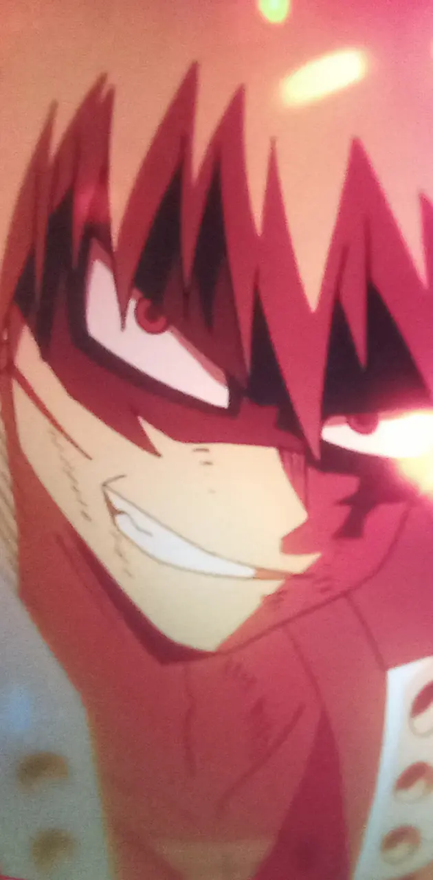 Bakugo smiling LoL