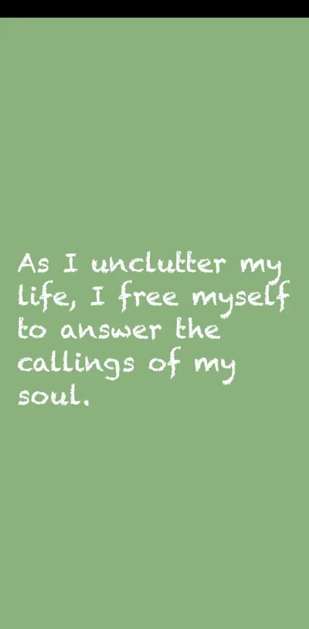 Unclutter my life
