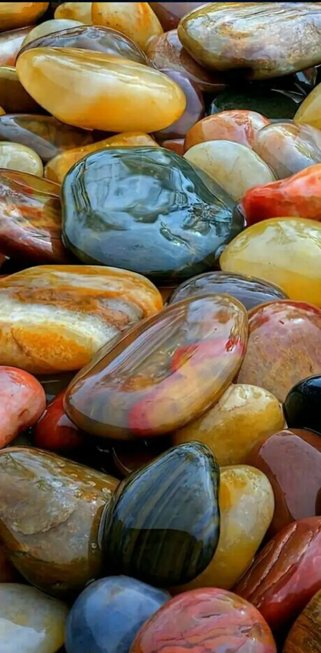 beautiful pebbles