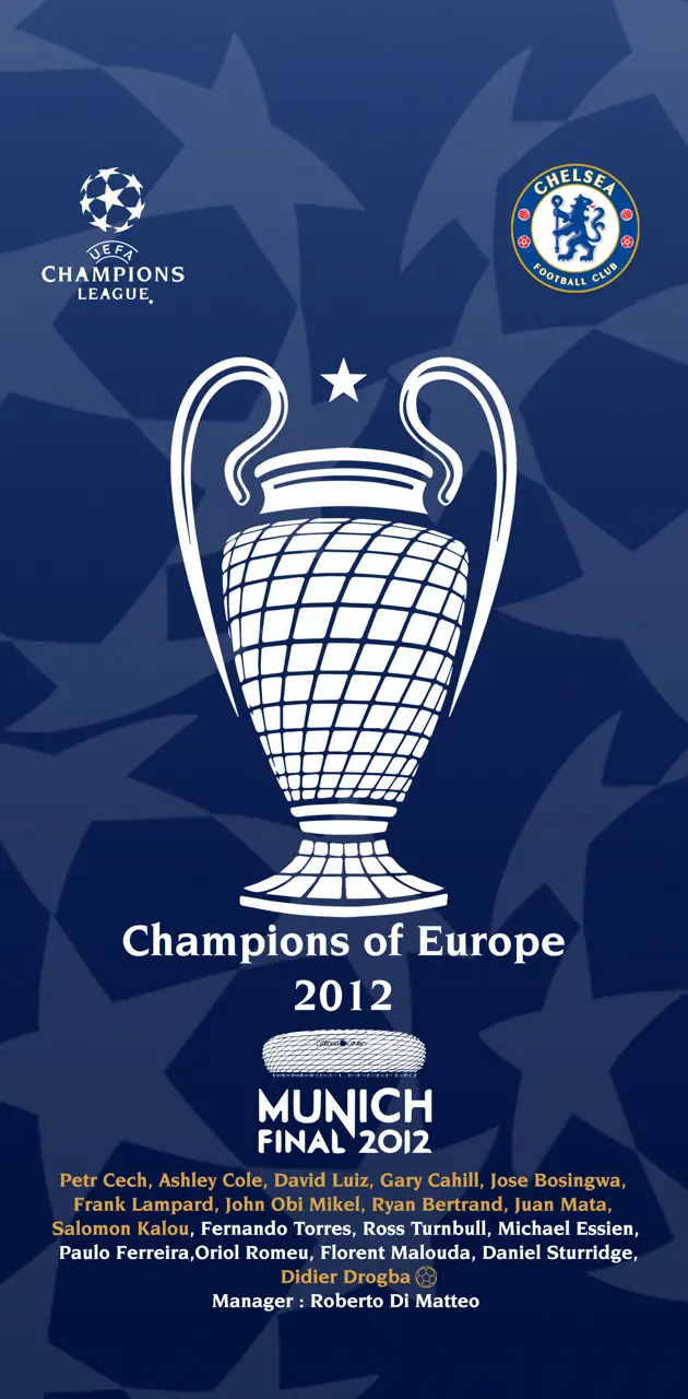 Chelsea 2012 UCL