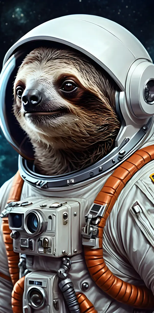 Sloth astronaut