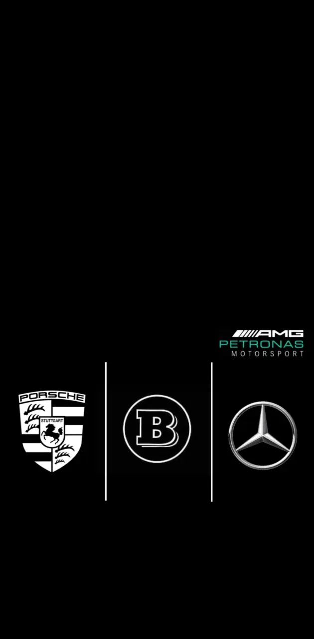 Porsche , Brabus And Mercedes Amg Petronas Logo Walpaper