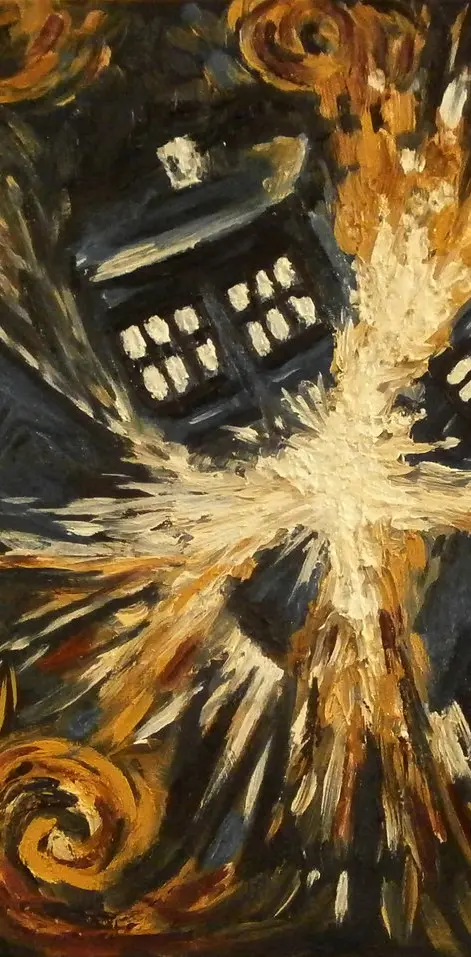 doctor who the pandorica opens painting